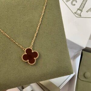 Van Cleef & Arpels Classic Red Necklace